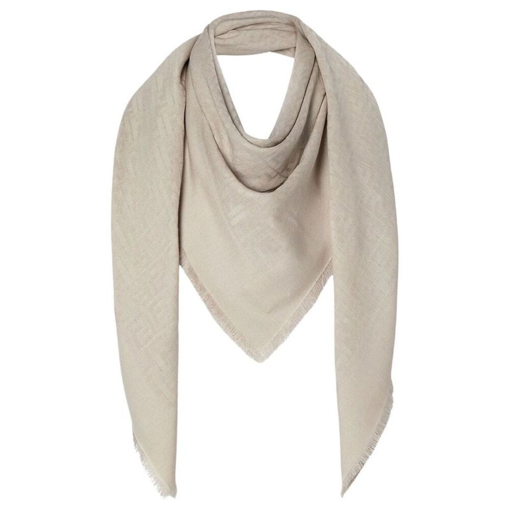 Fendi Women Scialle In Lana, Seta E Cashmere